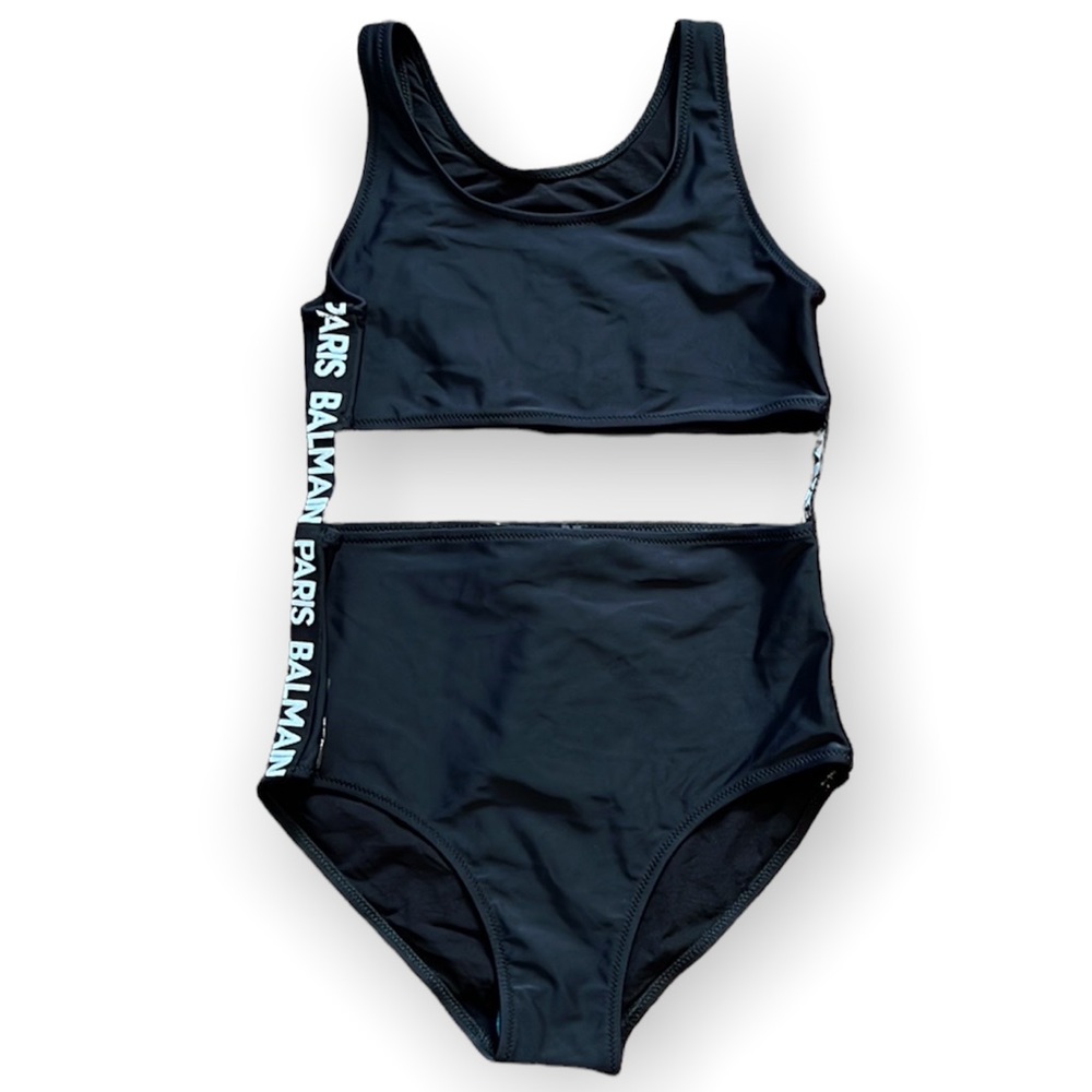 Balmain Monokini W/Logo Band Down The Sides